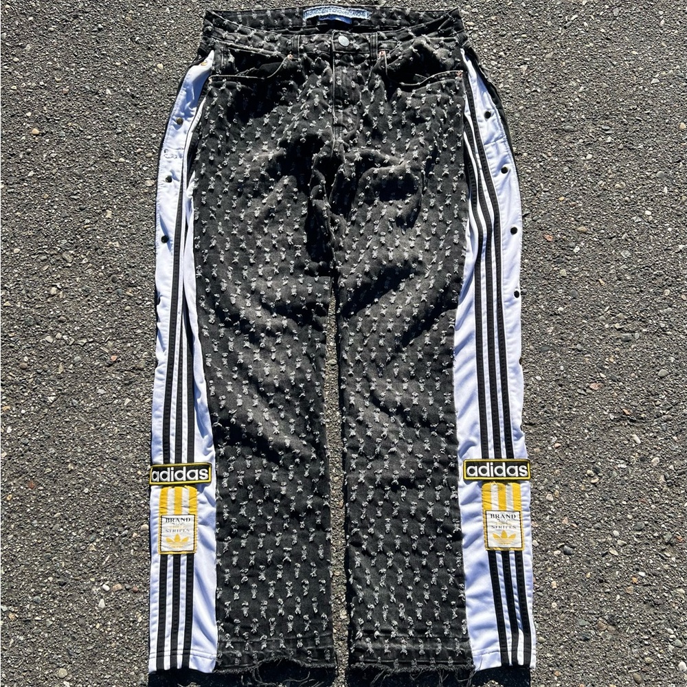 NovocentoNovantanove "Bullet" track jeans